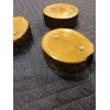 2-- KNIFE DISPLAY STANDS, SOLID PEAR WOOD