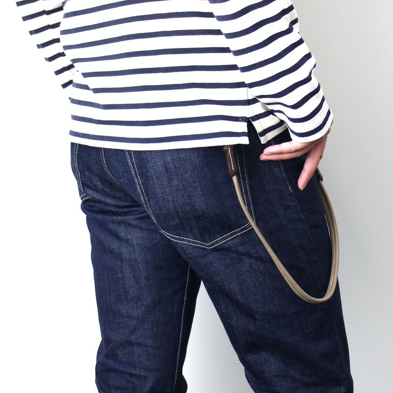 Corvo CO-8LO-9938 Men's Wallet Chain, Genuine Leather, dark brown (93)