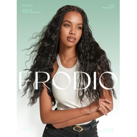 Frodio Braided Wigs For Black Women 5x5 Lace Wig 200% Density Boho Braids Human Hair Comfortable Wig Cap Pre Cut Plucked Natural Scalp 22 Inch Natural Black Color