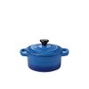 Chasseur La Cuisson Mini Cocotte, 10 x 9 cm / 300 ml Capacity, Blue