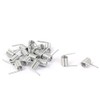 sourcingmap 0.7mmx5.8x8mm Zinc Plated Straight Torsion Spring 17pcs