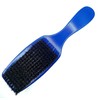 Mens Curved Soft Thick Boar Bristle Wave Hair Brush with