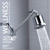Tecmolog Brass Shower Extender Arm 11 Inch Height & Angle