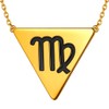 Beautlace Horóscopo Zodiaco Triángulo Collar 12 Constelación Astrología Charm 18K