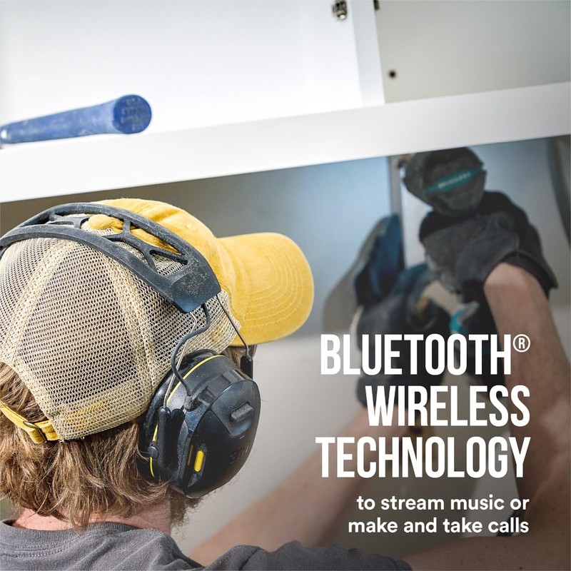 3M WorkTunes Connect Wireless Hearing Protector with Bluetooth Technology, Bluetooth