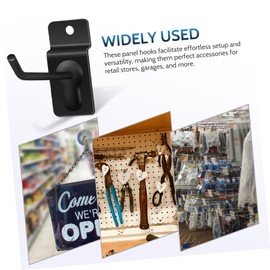 VILLFUL 20pcs Slatwall Hooks for Tools Storage Heavy Duty Panel Hooks Easy Installation for Garage Home Organization Versatile Utility Hangers