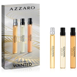 Azzaro Wanted Men's Cologne Discovery Set - 3-Piece Fragrance Sample Kit Includes 3 Travel Size Sprays – The Most Wanted Eau de Parfum Intense,The Most Wanted Parfum, Wanted Eau de Parfum