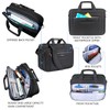 VANKEAN 17.3" Expandable Waterproof Laptop Briefcase for Travel & Business