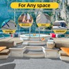 Grefinity Marine Carpet,5 FT x 20 FT Smoke Gray Indoor