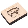 Leather Cutting Die Pig Shape Mould Punch Cutter Craft Tool