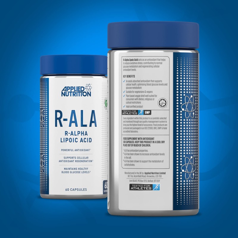 Applied Nutrition R-Alpha Lipoic Acid 200mg - 60 Vegetable R