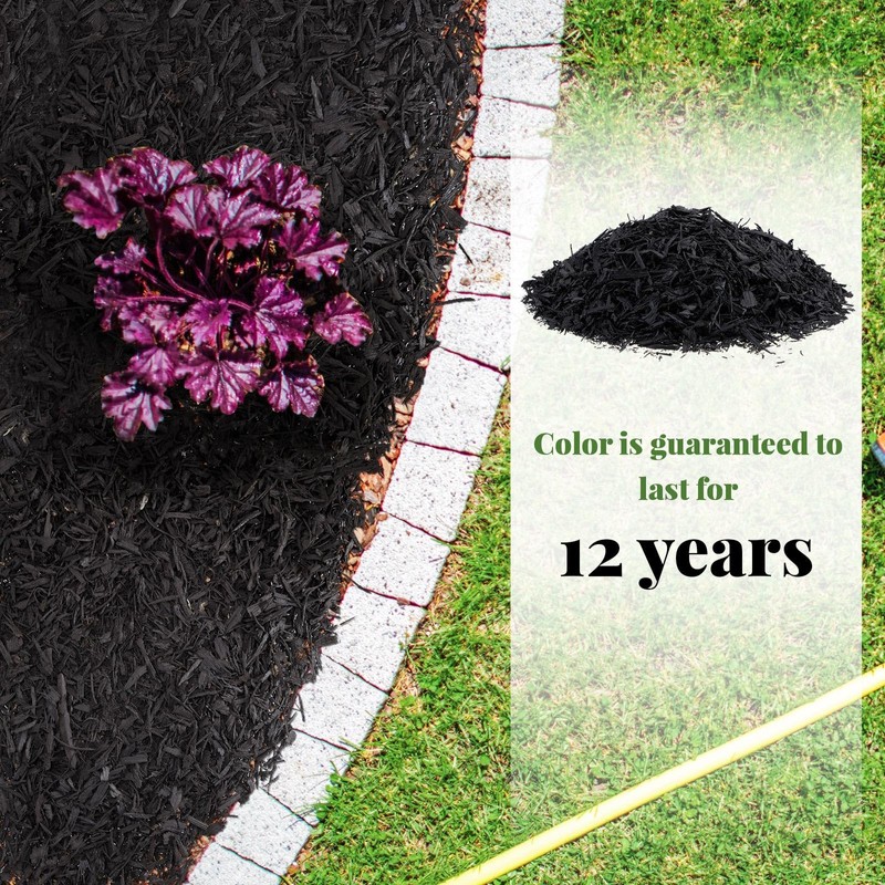 Frienda Shredded Rubber Mulch 2.23 Cu. ft. - 40 Lbs