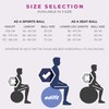 EDIFIT, Exercise Ball, 55, 65 and 75, Pezziball, Including Inflator,