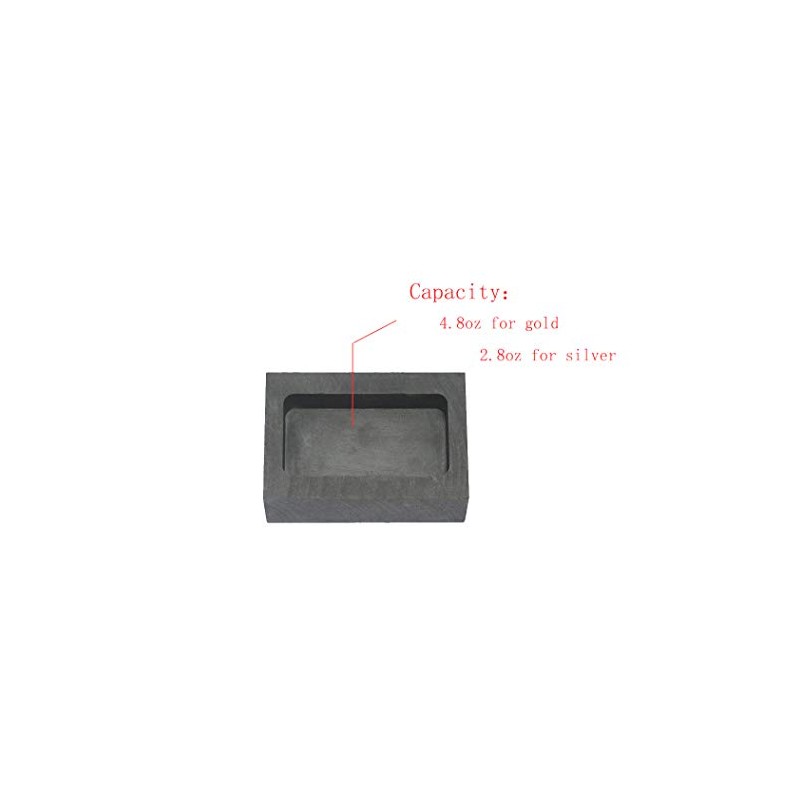 LLF Ingot Mould for Gold Silver Graphite Crucible for Melting