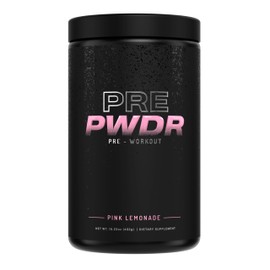 PWDRS PWDRS Pre-Workout Powder, All Natural Pre Workout for Energy, Pump, Endurance & Strength, with Caffeine (Pink Lemonade)