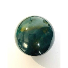 CRYSTALMIRACLE 291 Grams Bloodstone Gemstone 60 MM Sphere Crystal Healing FENG Shui Ball Reiki VAASTU Home Office Gift Positive Energy Meditation Peace Spiritual