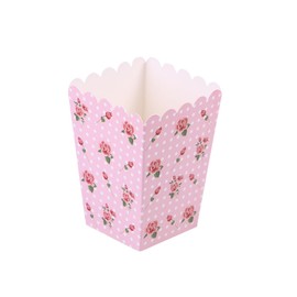 ORFOFE Wide Application Paper Popcorn Boxes Treat Boxes Flowers Snack Containers Night