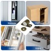 ZIUZI 5 Pack Magnetic Cabinet Door Catch with Magnets, Cabinet