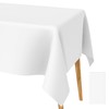 White Tablecloths, Pack of 2, 137 x 274 cm, Party