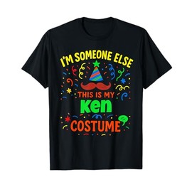 Last-Minute Name Costume Ken Ironic Funny Humor T-Shirt