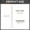 sourcing map 4pcs Upholstery Needles 3mm Diameter 150mm (5.91") Extra