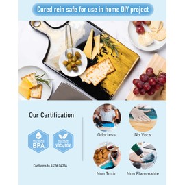 Nicpro UV Resin, 8000g Large Crystal Clear UV Cure Resin Kit, No Mixing & Quick Curing Transparent Solar Activated Glue for Jewelry Making, UV Epoxy Resin Molds, Coating and Casting