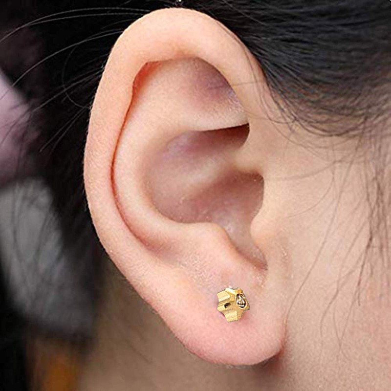 4 Pack Self Ear Piercing Gun Kit, Disposable Self Ear