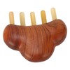Rosewood Meridian Comb Wide Comb Teeth Reduce Stress Wooden Scalp
