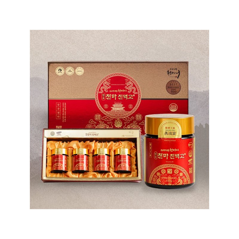 김오곤원장 쓰러지면 천마니 발효천마진액고 150gX8병(600g) Kim O-Gon Director's Fermented Cheonma