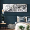LPFNSF Islamic Decorative Poster, Arabic Calligraphy Marble Background Picture, Decorative