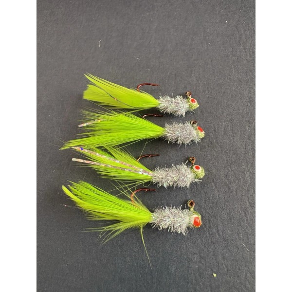 Jigs By Shine hand tied crappie jigs 1/32