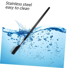 WOONEKY Stainless Steel Eyelash Comb Set 4 Pcs Lash Separator Tool Lash Spoolie Brush Eyelash Extension Separator for Natural Look