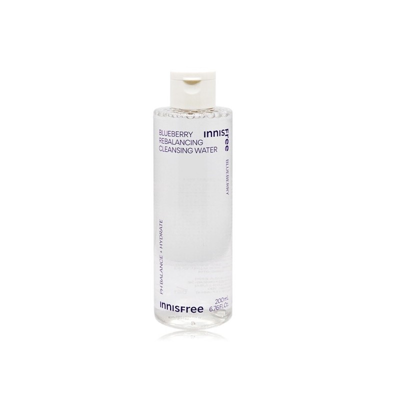 Innisfree Blueberry Rebalancing Cleansing Water 200ml / 이니스프리 블루베리 리밸런싱