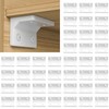 40PCS Right Angle Brackets, Angle Brackets, Plastic Corner Brackets,90 Degree