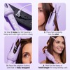VELOZ Professional Automatic Curling Iron for Long Hair, Rotating Curling