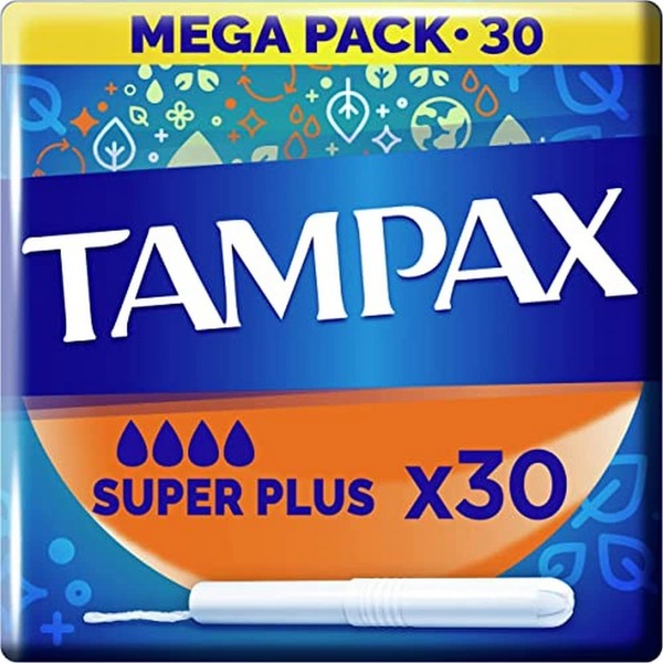 TAMPAX Superplus Tampons - 30 Count