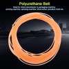 Hilitand Polyurethane Round Belt, Cross Section Diameter 0.08 in (2