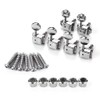 6 In-Line Semi-Closed Guitar Locking Tuners Tuning Pegs Machines Heads