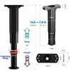 FafdBinm 4PC Bed Frame Support Legs Stabilizer Replacement Universal Slat