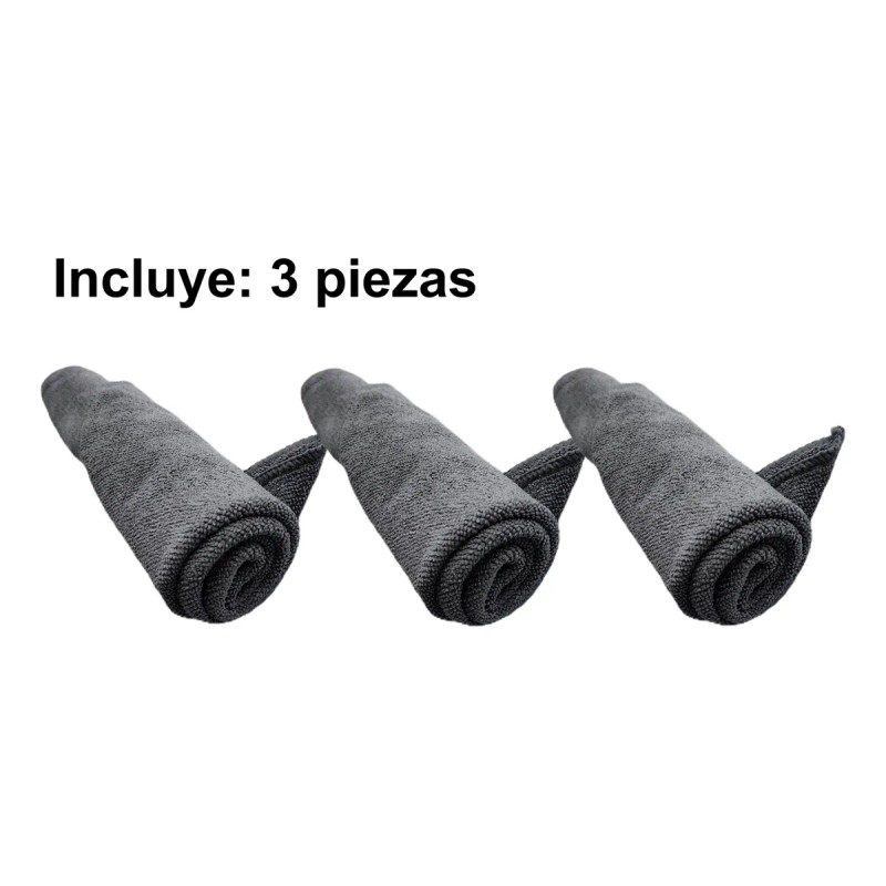 Kit 3pz Liquido Lavado En Seco Con Cera Fácil Aplicación