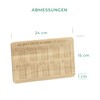 LAUBLUST Children's Breakfast Board – 1x1 Maths Engraving – Approx.
