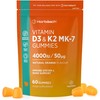 Vitamin D3 K2 Gummies | 60 Count (2 Months Supply)