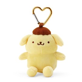 Sanrio 174670 Mini Mascot Holder, Pom Pom Plush, Polyester, Steel