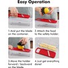 Geedel Mandoline Slicer for Kitchen, Cheese Grater Carrot Shredder Zucchini