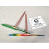 Aero Motion Puddle Jumper Hand Propelled Flying Wood Toy RAINBOW
