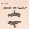 LoreenCar 1J0927807B ABS Sensor Wheel Speed Sensor Rear Left and