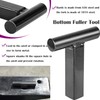 Bonbo 5PCS Blacksmith Anvil Hardy Tool Set 1 Inch Hot