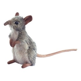 Hansa Elephant Mouse Plush Animal Toy, 6"