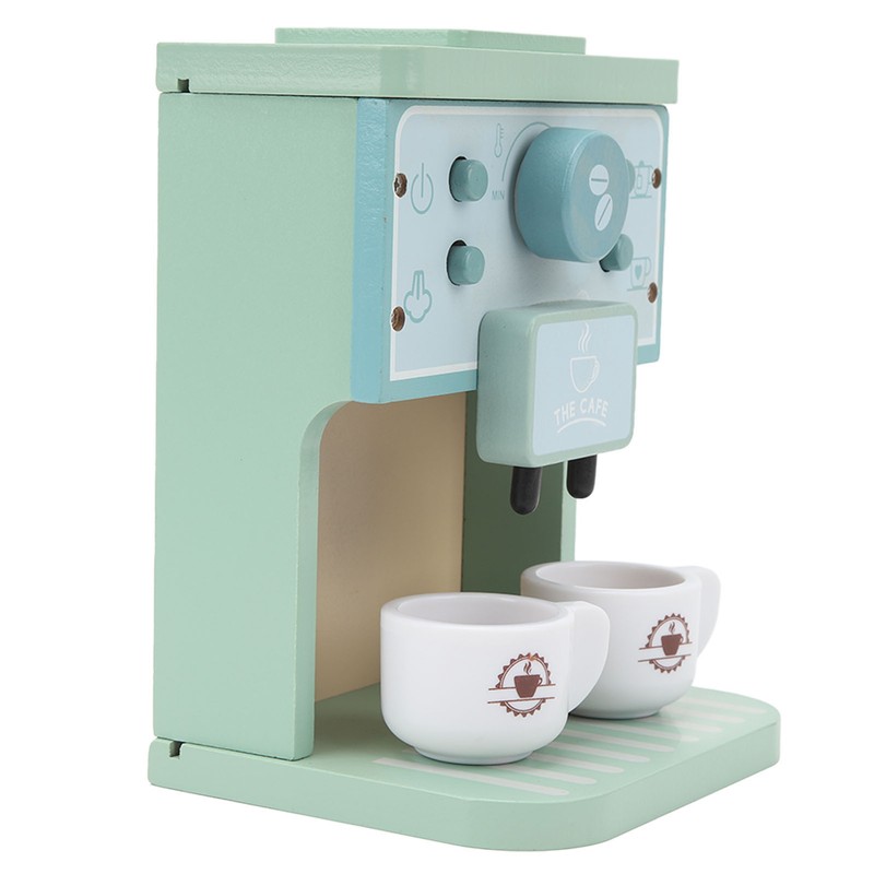 Coffee Maker Toy Fun Early Education Simulation Milk Cups Round