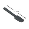 Zeal J303T Mini Baking Spatula, Dark Grey,Small